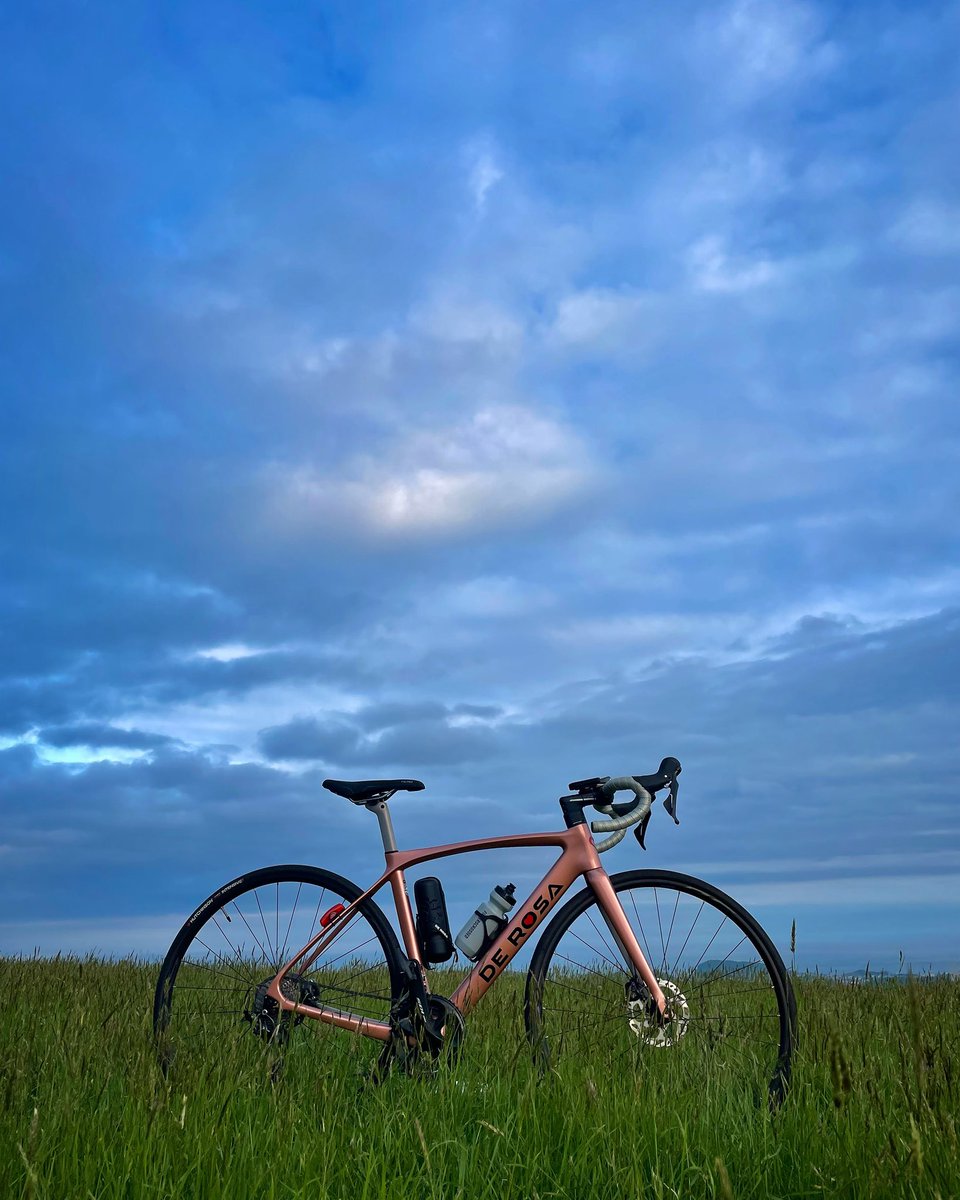 murorancc's tweet photo. 【自転車紹介②】

私副部長の自転車も紹介させてください！

『DE ROSA IDOL』

なんといっても弓なりが特徴のトップチューブ、この曲線が最高です🥰
なんと合計5個のハートマークが自転車にあるんです🫶
可愛すぎて困りますね！！

ホイールは鉄下駄… https://t.co/IX6378cFOC