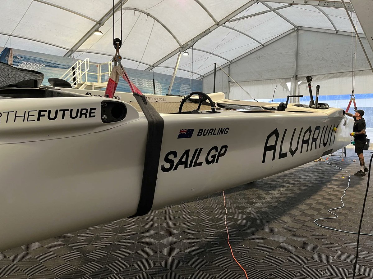 astech83's tweet image. Absolutley stoked to have been a part of the SailGP again this year!
Head to think below for more snaps🤙 

buff.ly/413PFGJ 

#InnovativeWraps #VinylDecals #VinylSignages #SailGP2023 #MarineBranding #CorporateBranding