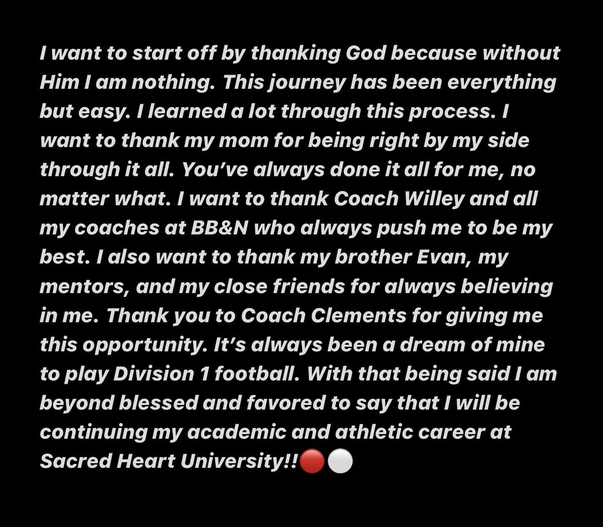 Committed🔴⚪️!! <a href="/Coach_Willey_FB/">Mike Willey</a> <a href="/BallCoachC/">Mark Clements</a>
