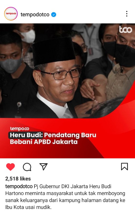 tatakujiyati's tweet photo. PJ Gubernur Jakarta kini melarang pemudik bawa saudara ke Jakarta, anggap mrk bebani APBD DKI. Dulu Anies Baswedan persilakan setiap WNI datang ke Jakarta, hargai hak mereka sebagai warga negara. Kebijakan mana yg kamu suka? 

Like &amp; RT utk Anies. https://t.co/keN2zOqPqg