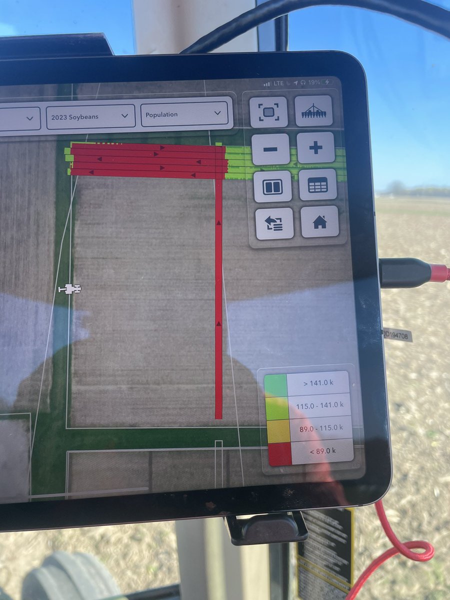 DekalbAsgrowOH's tweet photo. The beginnings of the @Asgrow_DEKALB soybean agronomy trials along with an soybean seed treatment trial went in at Conover today.   #plant23 https://t.co/m2sTPkkWo5