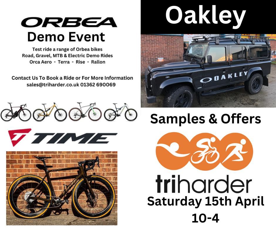 Great event Saturday for bike and sunglasses lovers! <a href="/Orbea/">Orbea</a> <a href="/oakley/">Oakley</a>