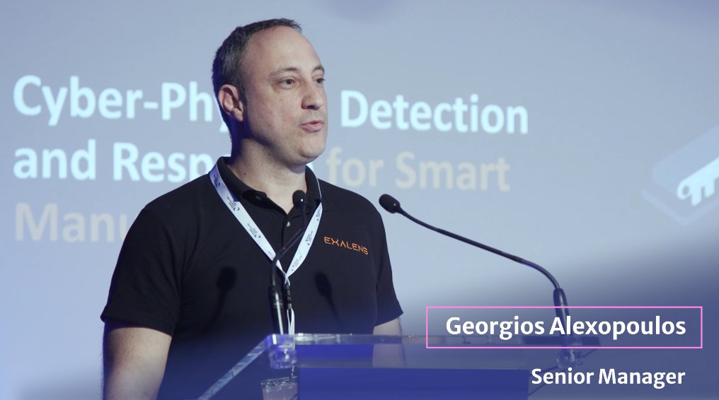 #ECSOSTARtupAward | 🎙 Georgios Alexopoulos, Managing Director at Exalens, told us about their cyber physical detection and response solution for smart manufacturers.

📽 ow.ly/KJ1t50NHQc9

#Invest4Cyber #ECSO #BCSC