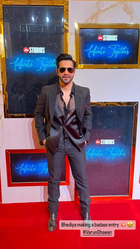 Varun Dhawan is all set to be with jio studio and I am going to know about him there #JioStudiosInfiniteTogether