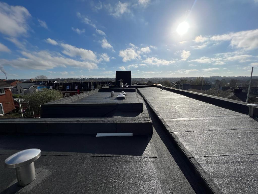 Check out our recent built up felt project completed in Cwmbran ! 
.
.

#roofing #roof #construction #roofingcontractor #roofer #roofingcompany #roofinglife #contractor  #roofrepair  #rooftop #renovation  #newroof  #roofreplacement #flatroof #commercialroofing #roofingexperts