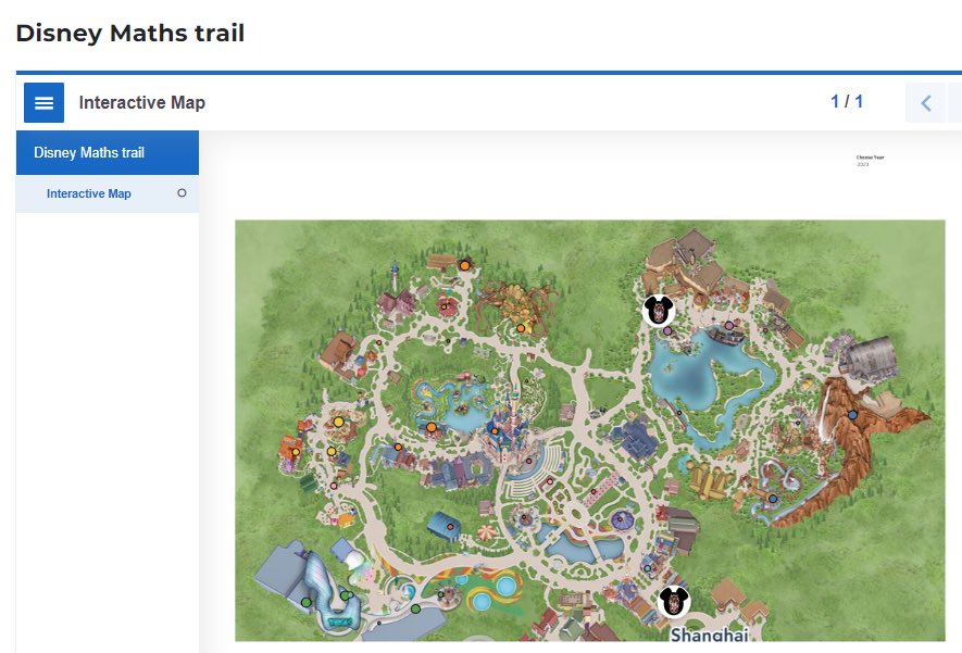 Statsyman's tweet photo. Very excited to be using the best features of H5P and MOODLE to develop an interactive maths trail at Disney Shanghai.#DHSZ #educationinmotion #edutwitter #mathstrail https://t.co/3NMEyJySPP