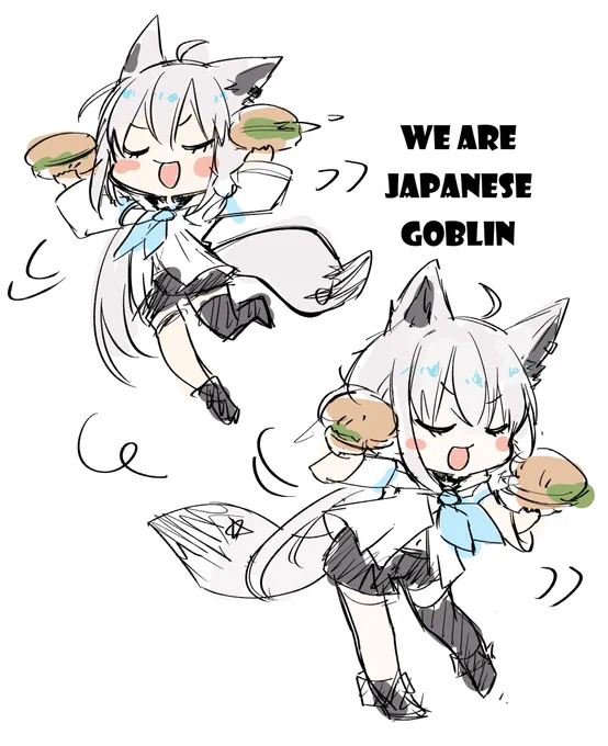 WIP
看了某烤肉以後
旋律在腦中揮之不去
_(┐「ε:)_
#絵フブキ 