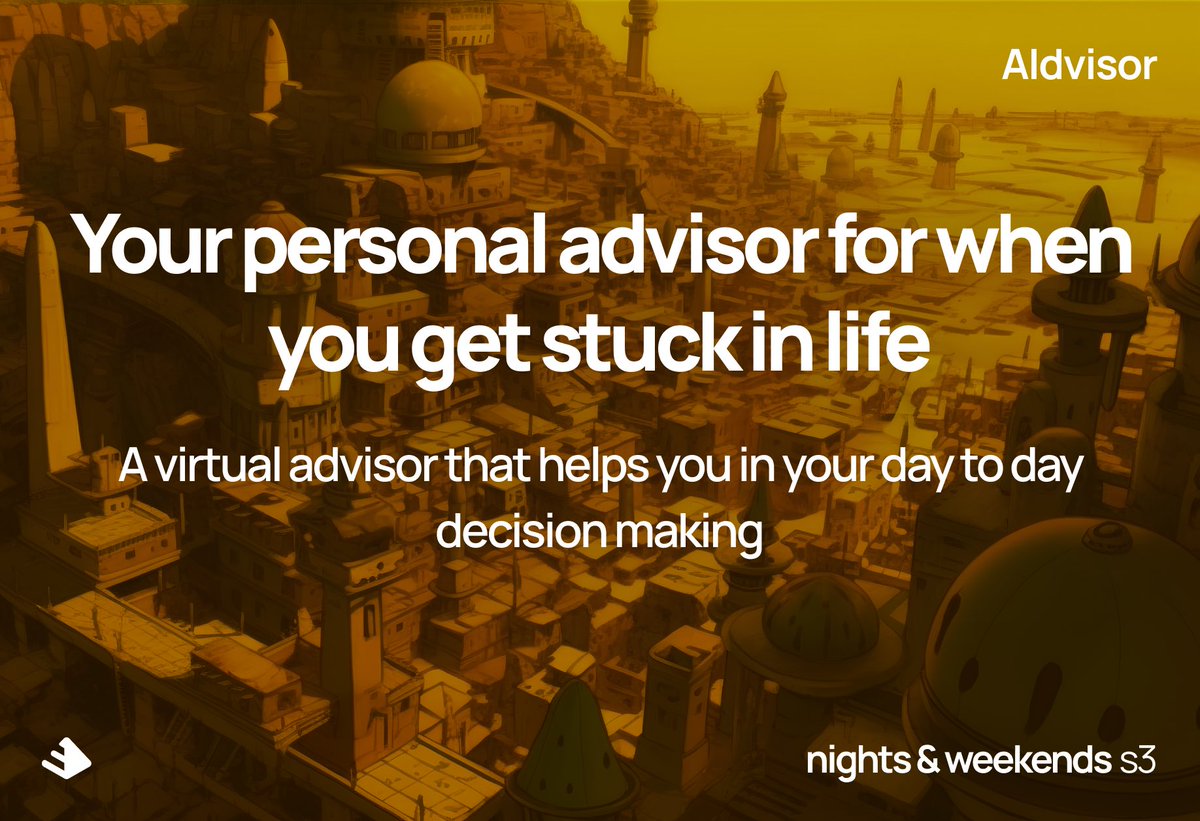 Jaze_World's tweet photo. When you’re having trouble making a decision and just need some advise to make up your mind.

@_buildspace @_nightsweekends https://t.co/U3UtLWFUXJ