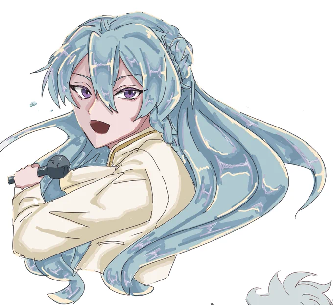 久しぶりに絵チャしました⸜⸝わたるん描いたよ〜〜 