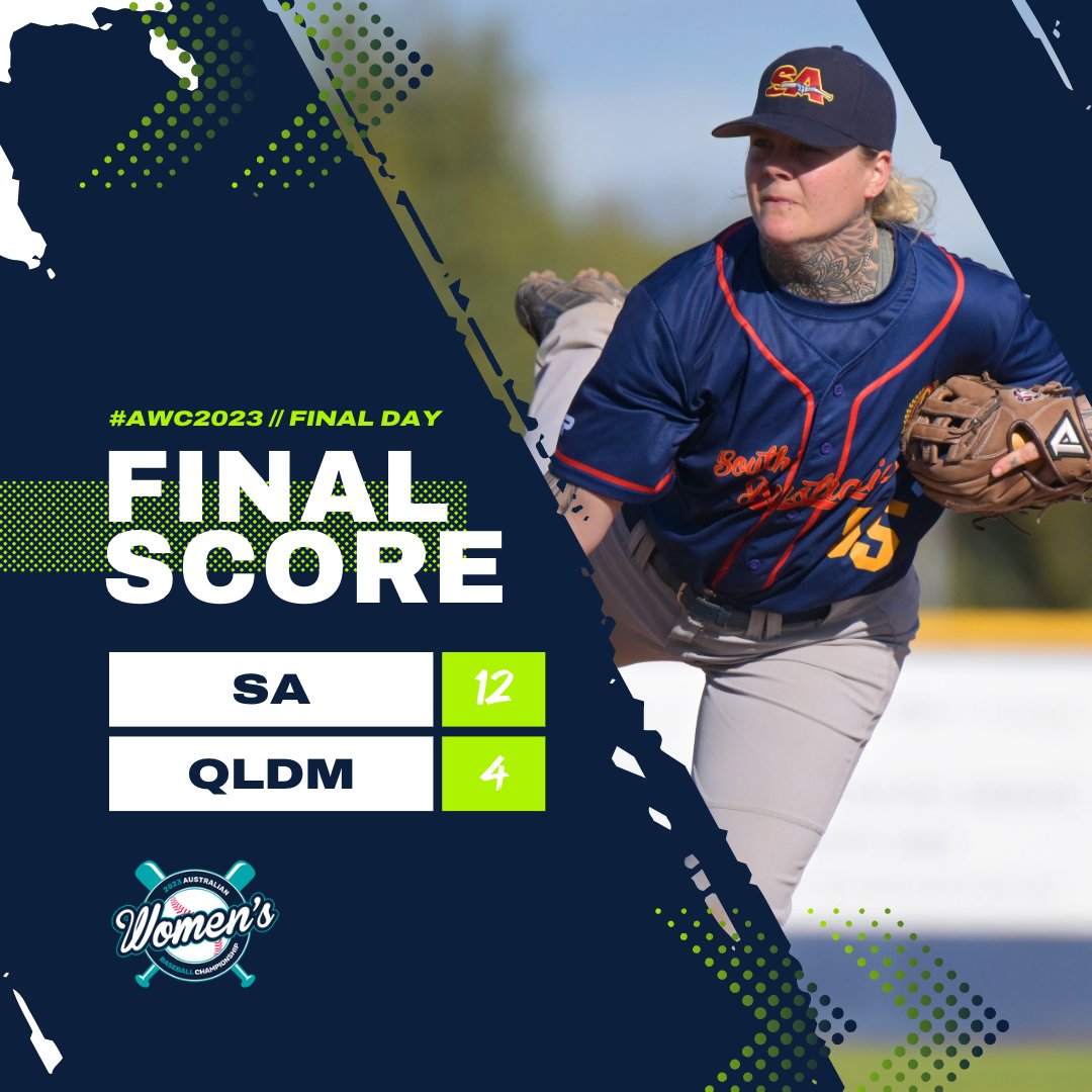 baseballcomau's tweet image. South Australia win Bronze! 🥉👏 #AWC2023