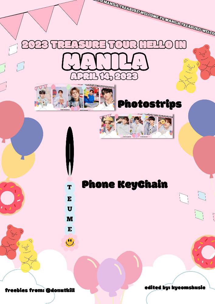 donutkill's tweet photo. Hi! I'll be giving away freebies on Treasure's Hello Tour in Manila 💙 

This is free for all teume. Mapa team concert or team labas ka man, you can claim the freebies. 

See you there!  💗

MALIGAYANG PAGBABALIK 
TREASURE
#HELLO_TREASUREinManila
#트레저 #TREASURE https://t.co/WJyz8U0lm6