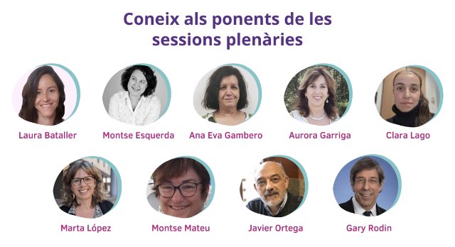 Per anar fent boca #SCBCP2023. Coneix als ponents de les sessions plenàries!