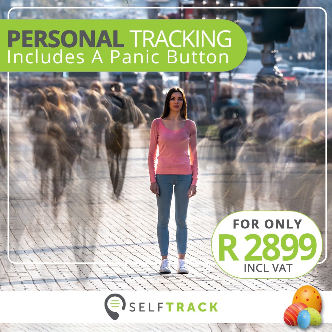 Ensure the safety of your loved ones with the #Selftrack #PersonalTracker which includes a #PanicButton. Only R2899 (incl VAT - hardware) + R84 per device pM. No contracts: selftrack.co.za or contact 012 46014 95 WhatsApp 066 480 5375. #gpstracking #emergencyresponse