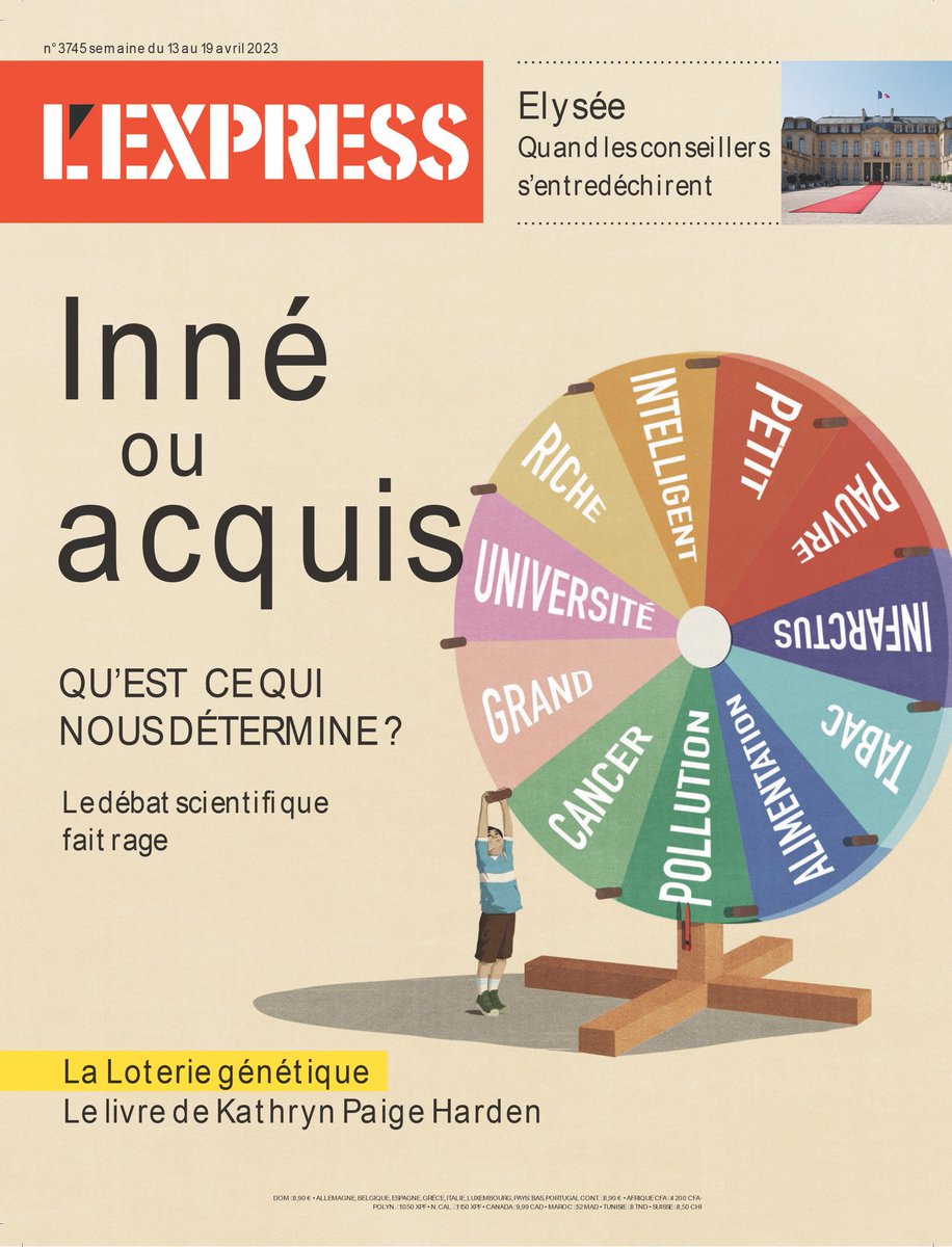 Innate or acquired.
What determines us?
 
For @lexpressfr 
AD Serge Latil