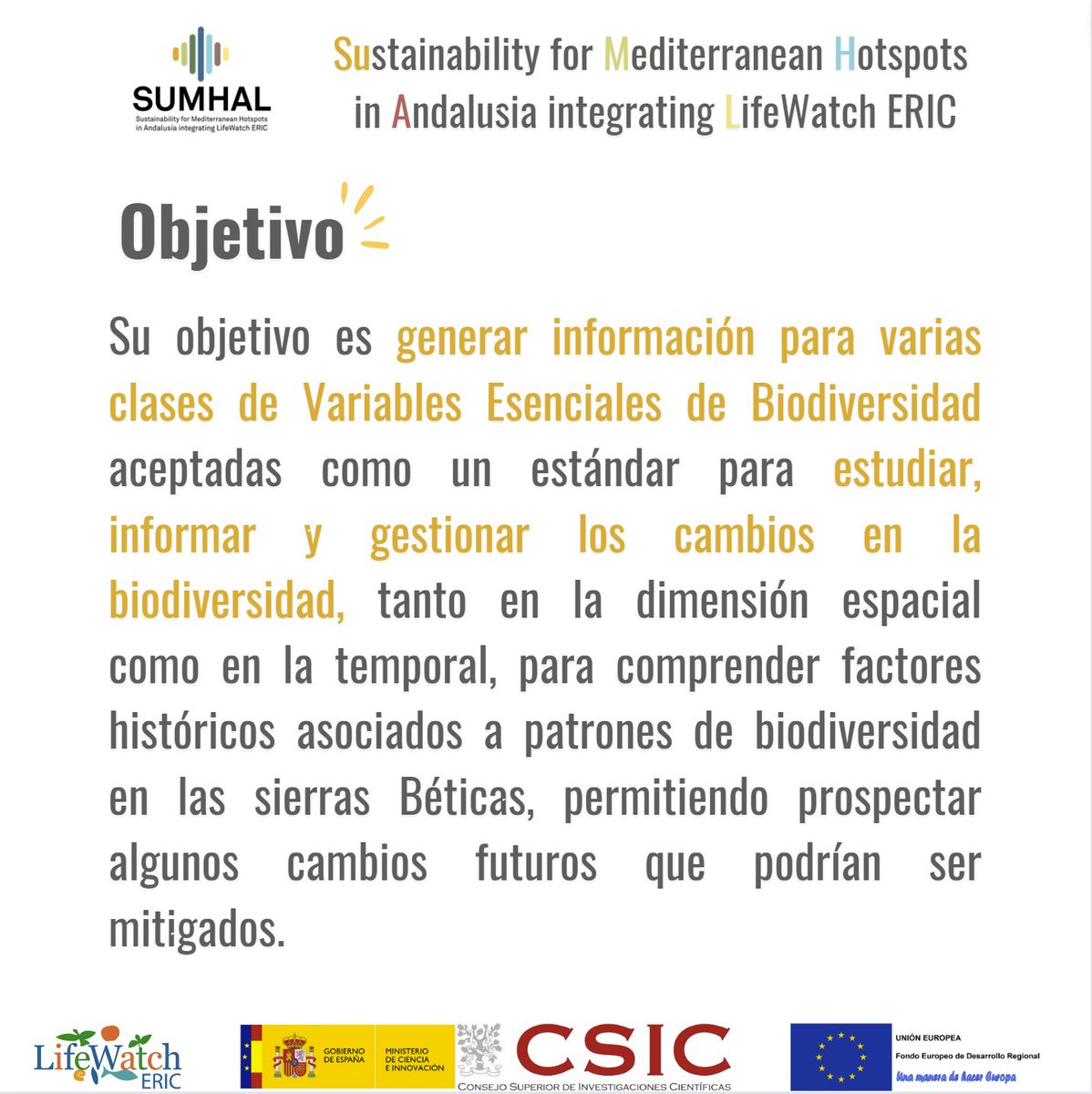 SUMHAL_CSIC's tweet photo. Hoy finalizamos la presentación de los distintos paquetes de trabajo del #ProyectoLifeWatchERICSUMHAL 

Esta vez toca el #WP9

#divulgacionSUMHAL

@LifeWatchERIC @CSIC_VAACT @CSIC @CSICAndalExtrem @LifeWatchSpain @ebdonana #EEZA https://t.co/29fLpNiB3b