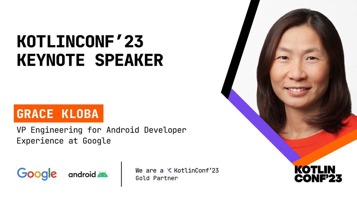 Android Developers (@androiddev) on Twitter photo 🔴 We're live at <a href="/kotlinconf/">KotlinConf</a>! Tune in now for the keynote featuring Google's very own Grace Kloba.
Then, stay tuned for sessions throughout today and tomorrow. Watch here → goo.gle/3zxST9q 🔴 We're live at <a href="/kotlinconf/">KotlinConf</a>! Tune in now for the keynote featuring Google's very own Grace Kloba.
Then, stay tuned for sessions throughout today and tomorrow. Watch here → goo.gle/3zxST9q