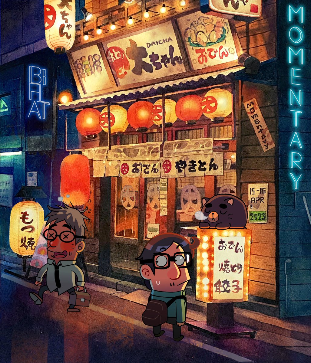 Gm💡
update my new drop 
for “Momentary” exhibition 
in Tokyo 15-16Apr
.
see animation tomorrow📺