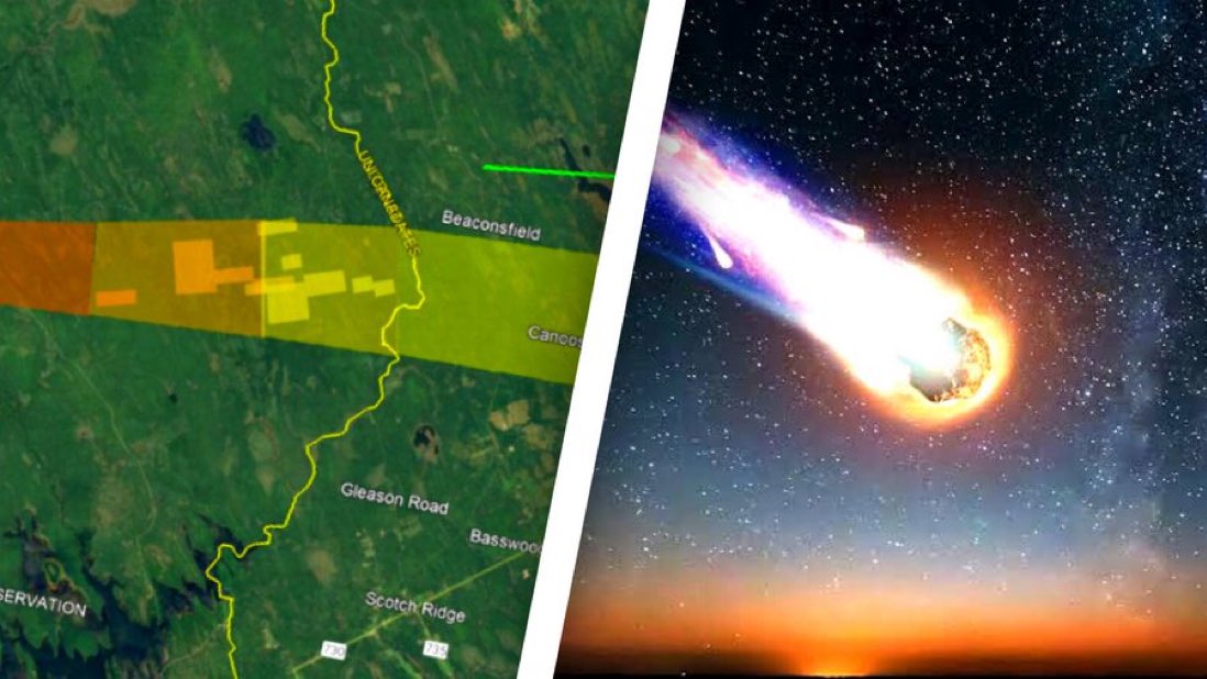 Daily Loud on Twitter "A “fireball” flew over Maine and crashed
