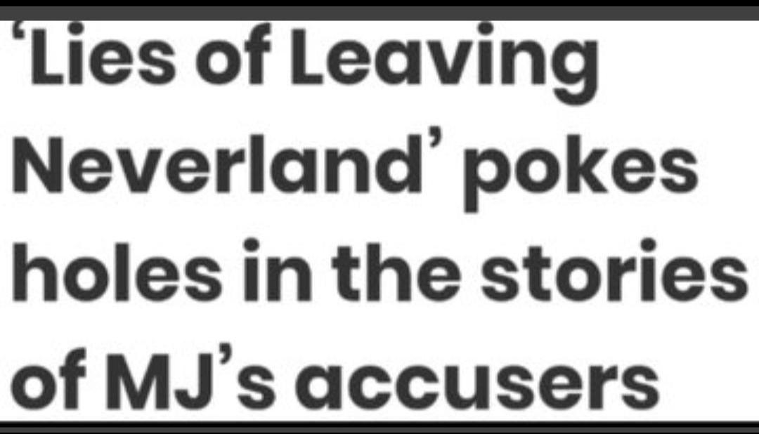 Cohiba42794785's tweet photo. " Leaving Neverland is not only a fantasy, it's a SICK fantasy. I think the most underrated or under discussed part of LN is that it is, in fact, a pro p*do film"
- Journalist and filmmaker J. Ziegler
#MichaelJackson https://t.co/Vb8V6I7Y17