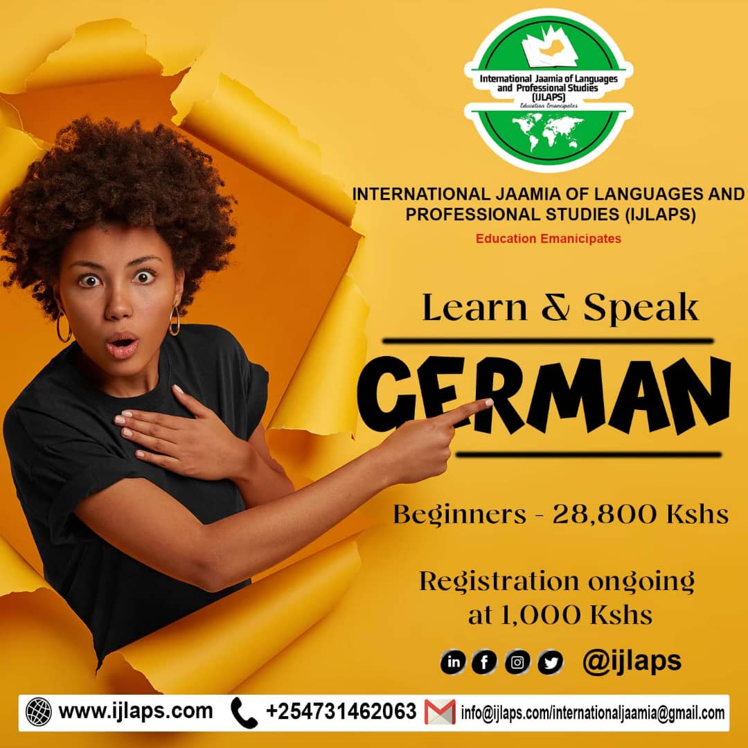 IJLAPS's tweet photo. The first words you will learn are "Guten Morgen". Hurry and enroll through https://t.co/Is6o4TEM1c and learn more. #Enquiries to be directed to info@ijlaps.com or +254731462063(call/Whatsapp) Learn #Germanlanguage at #International  jaamia of #languages  and Professional Studies https://t.co/x5rkkLFWqE