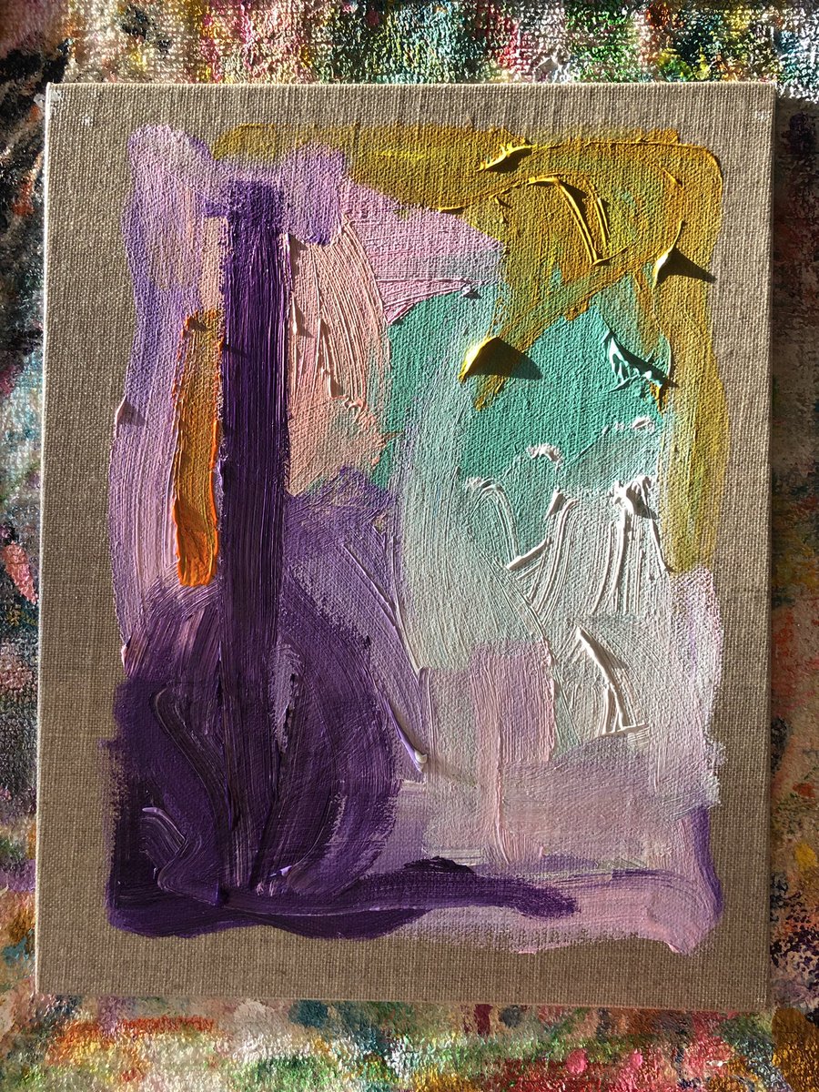 MandalouAu's tweet photo. First layers ✨ feels so great to be back on the brushes 🙌🏻💞 #artist #makingmarks #colourful #art #painting #nfyartist #nftcommunity https://t.co/cHo4s3eMj6