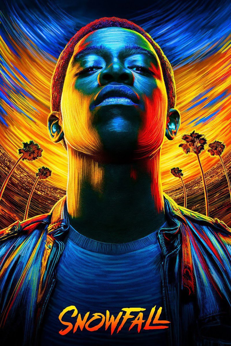 BzingersVine's tweet photo. A thread of 10 best drug Tv series, you can learn from... Which is your favourite from each? 

1. Snowfall https://t.co/xZF9v9IkmT