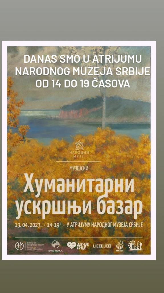 centar_zvezda's tweet photo. 🌟Danas smo deo uskršnjeg humanitarnog bazara u Atrijumu Narodnog muzeja Srbije, od 14 do 19 časova. Ulaz je besplatan. Čekamo vas! 
#centarzvezda #kućamogućnosti #houseofopportunity #supportfororphans #careleavers #careleaving #transitionhomes #handmade #ručnirad #sveće https://t.co/fuMuH09Mds