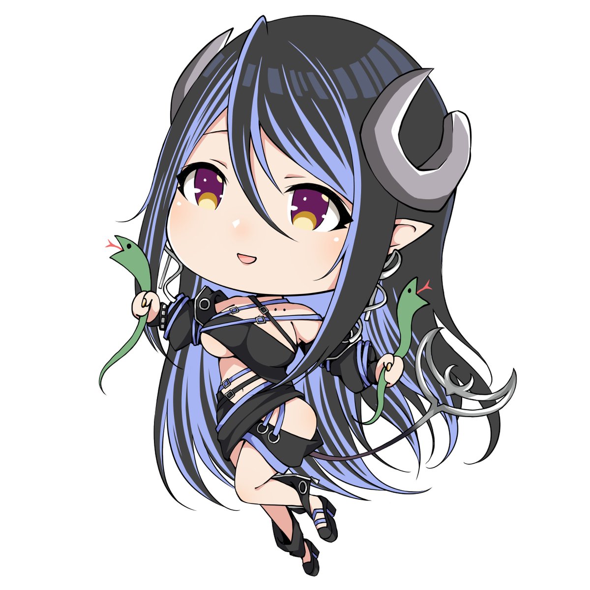 おいも&子ヘビ。
pixiv→https://t.co/6kYFsALkZB
#ななしいんく #狼森メイ #メイくあっぷ
#メイティア #蛇宵ティア #蛇世絵 