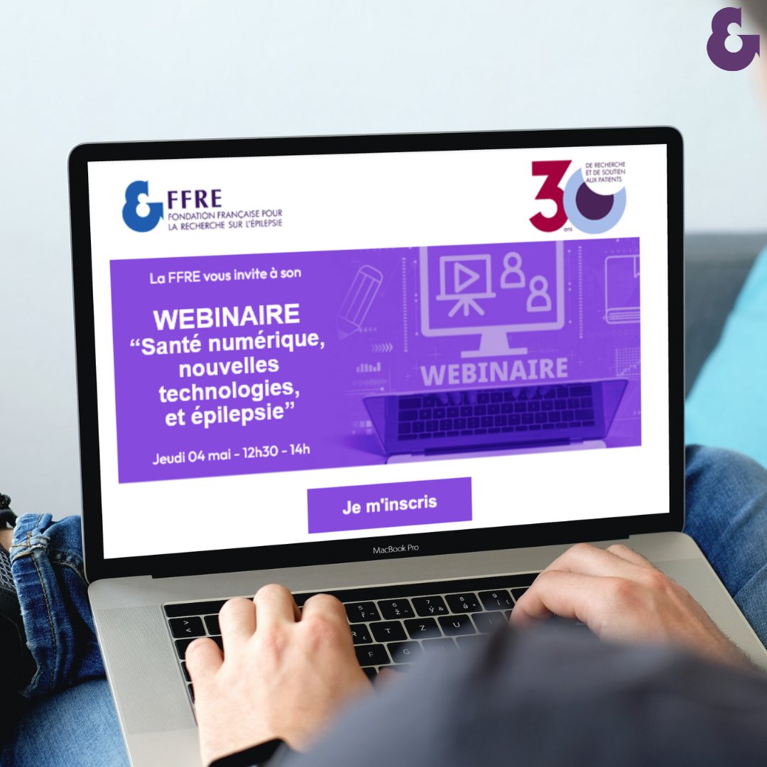 📆 RDV jeudi 4 mai de 12h30 à 14h pour un #webinaire « Santé numérique, nouvelles technologies et #épilepsie »
3 intervenants :

🟣 Pr William Szurhaj, chef du service de neurophysiologie clinique du CHU Amiens-Picardie ;
<a href="/EPierga/">Emmanuelle Pierga</a> <a href="/emmroubertie/">Emmanuelle ROUBERTIE</a> 
#santéconnectée #esante #tech