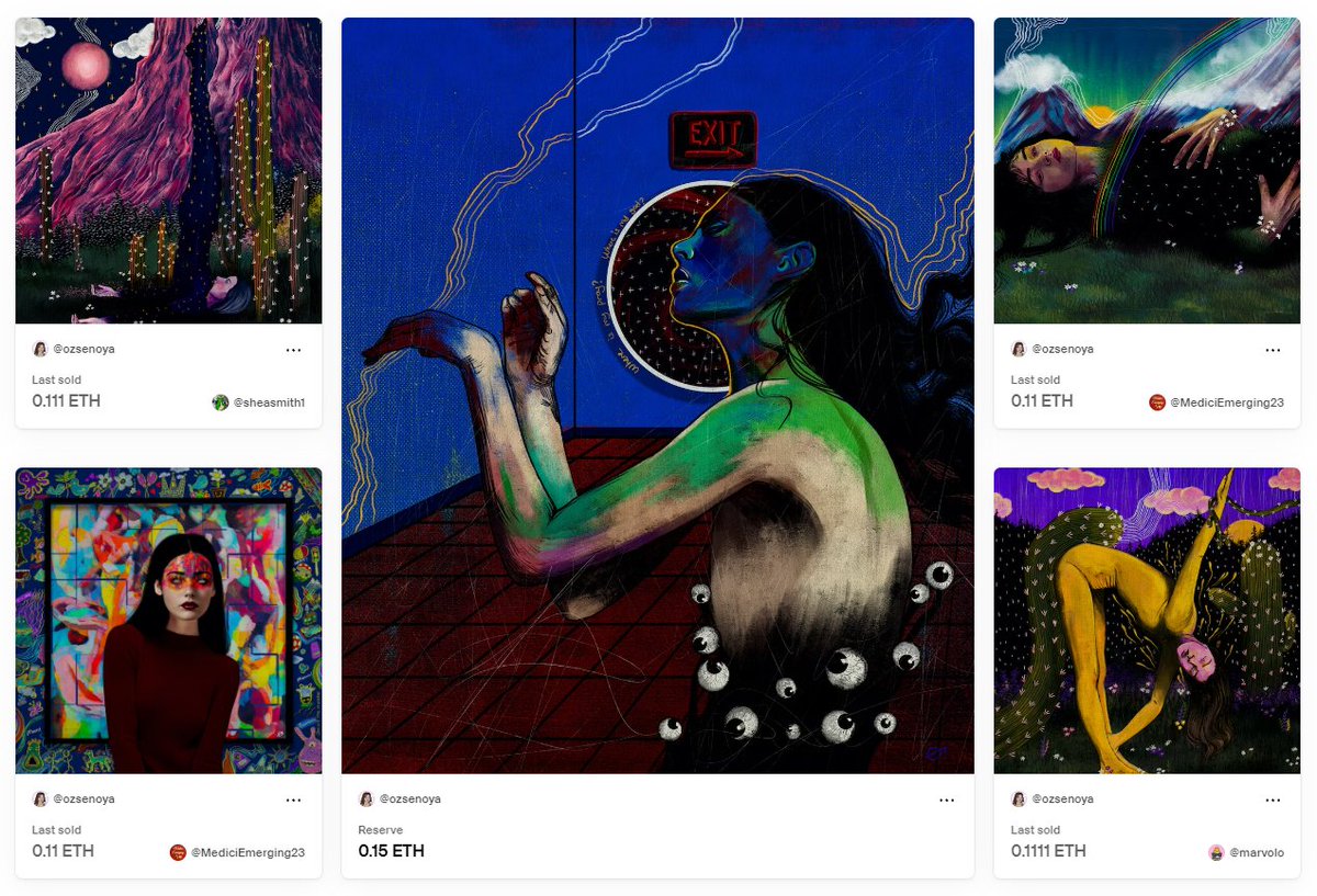 ☀️GM
🙌

I'll be ready very soon to create a new piece!✨

But above all, I wanted to show you my last piece, "Seeking Salvation"! ♥ 

-Reserve 0.15 ETH &amp; available on "Dark Expressions" world⭕️
-Curated by @shahparism1 🫂