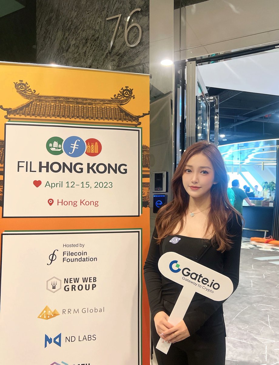 Gate's tweet photo. https://t.co/8kWqgEeplL present here at the #FILHongKong Event hosted by @Filecoin 🔥 

A great opportunity for the team to connect with fellow $FIL token holders and learn more about the #Filecoin ecosystem! https://t.co/rEig91fO5B