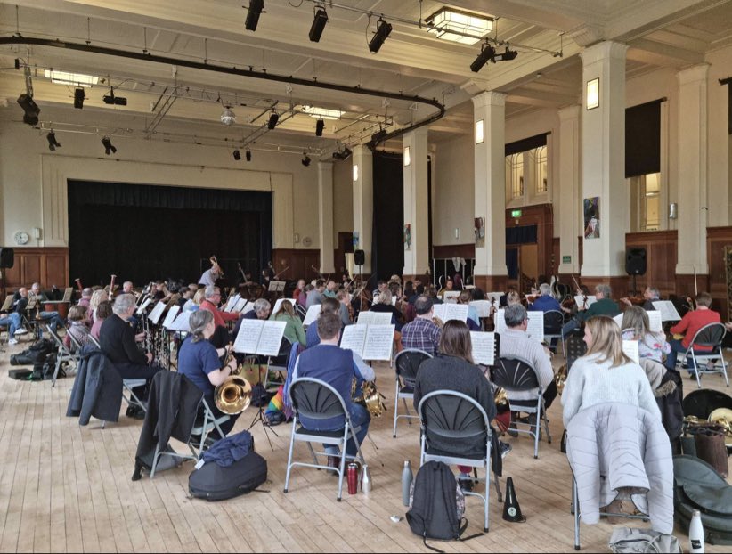 TheMahlerOrche1's tweet photo. Photos and short #video from our recent Mahler 6 Workshop day. #mahler #orchestra #symphony https://t.co/wehDpH23X9
