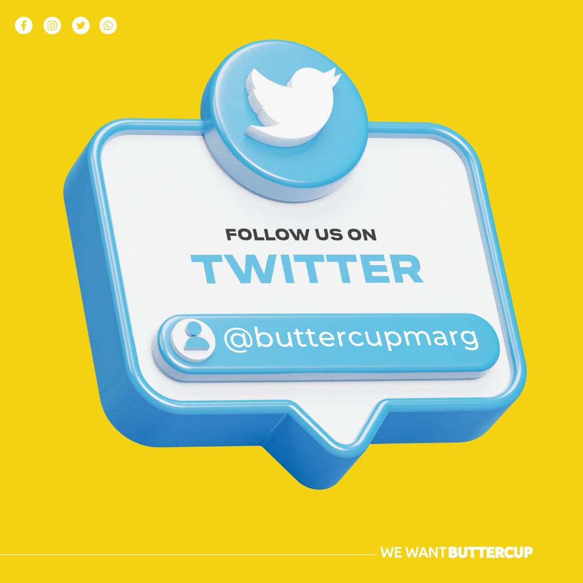 OlivineZW's tweet photo. WE WANT BUTTERCUP!
We are now on twitter, follow us for exciting news, promotions, special offers, events and more...
#buttercup #buttercupmargarine #buttercupmarg #wewantbuttercup #olivineindustries https://t.co/n0QMFLycme