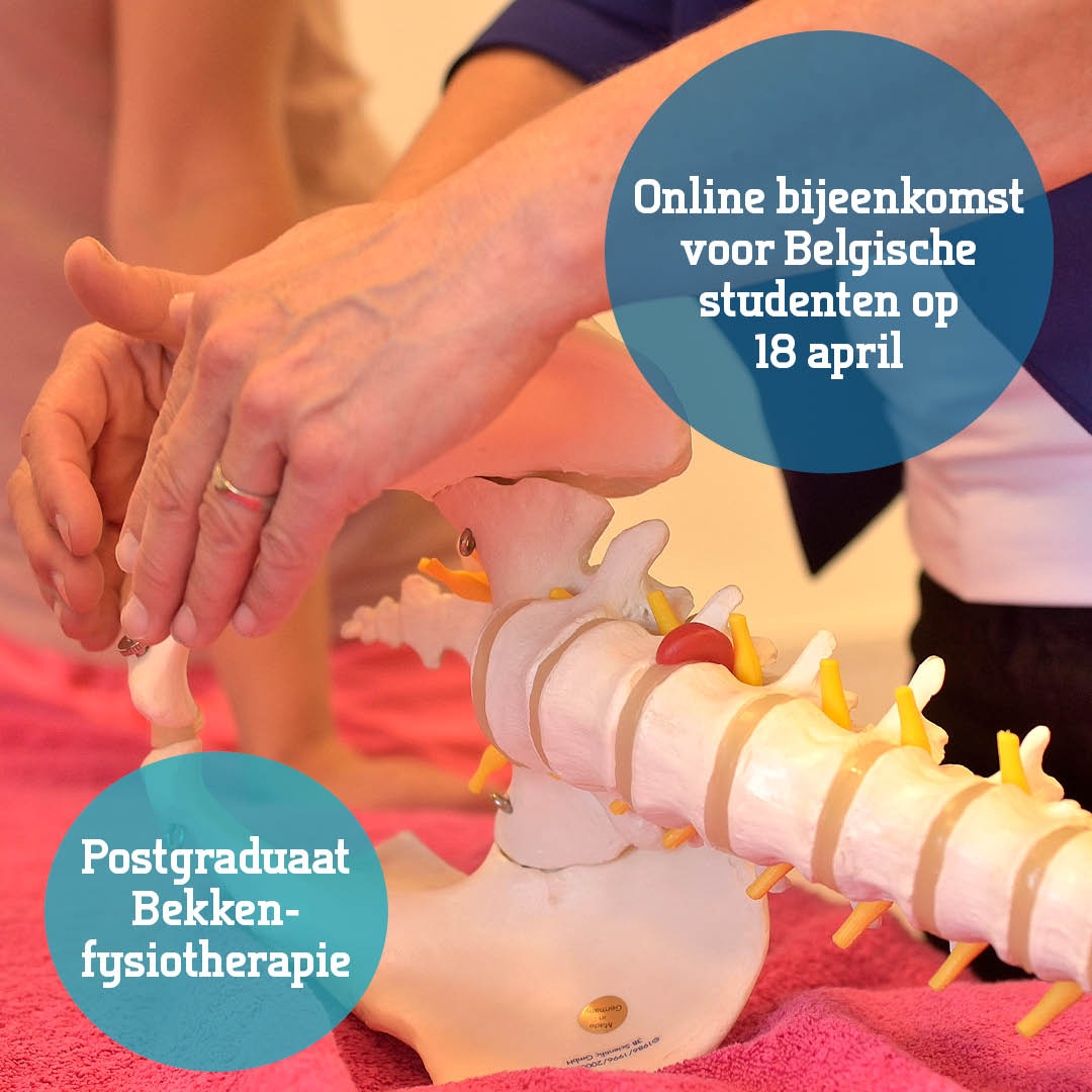 Speciaal voor Vlaamse studenten bieden wij nu een 2-jarige postgraduaatsopleiding Bekkenfysiotherapie! Meer weten? Sluit aan bij het online infomoment op 18 april. somt.nl/news/1219/198/…