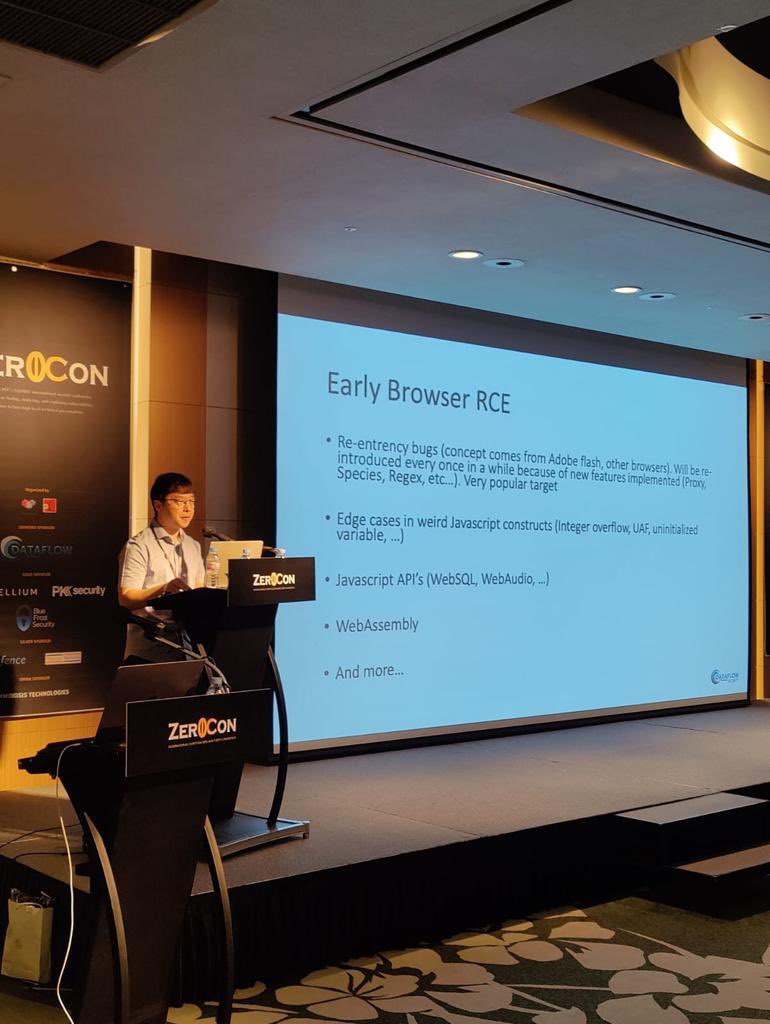 Our team lead, Ki Chan (@externalist) delivered a show-stopping keynote at zer0con! Here’s a glimpse of the event: #KeynoteSpeaker #LeadingTheWay #Infosec