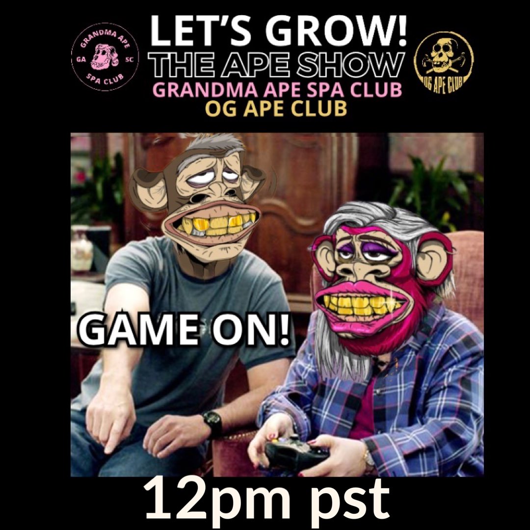 Join the fam with @GrandmaApeSpaC and <a href="/OG_Ape_Club/">OG Ape Club / OGAC 2.0</a> for another episode of The Ape ! See how you can get your share 49ETH Going back to our holders at OGAC x.com/i/spaces/1ynJO…
❤️ RT and tag 3 friends that need a OGAC NFT !