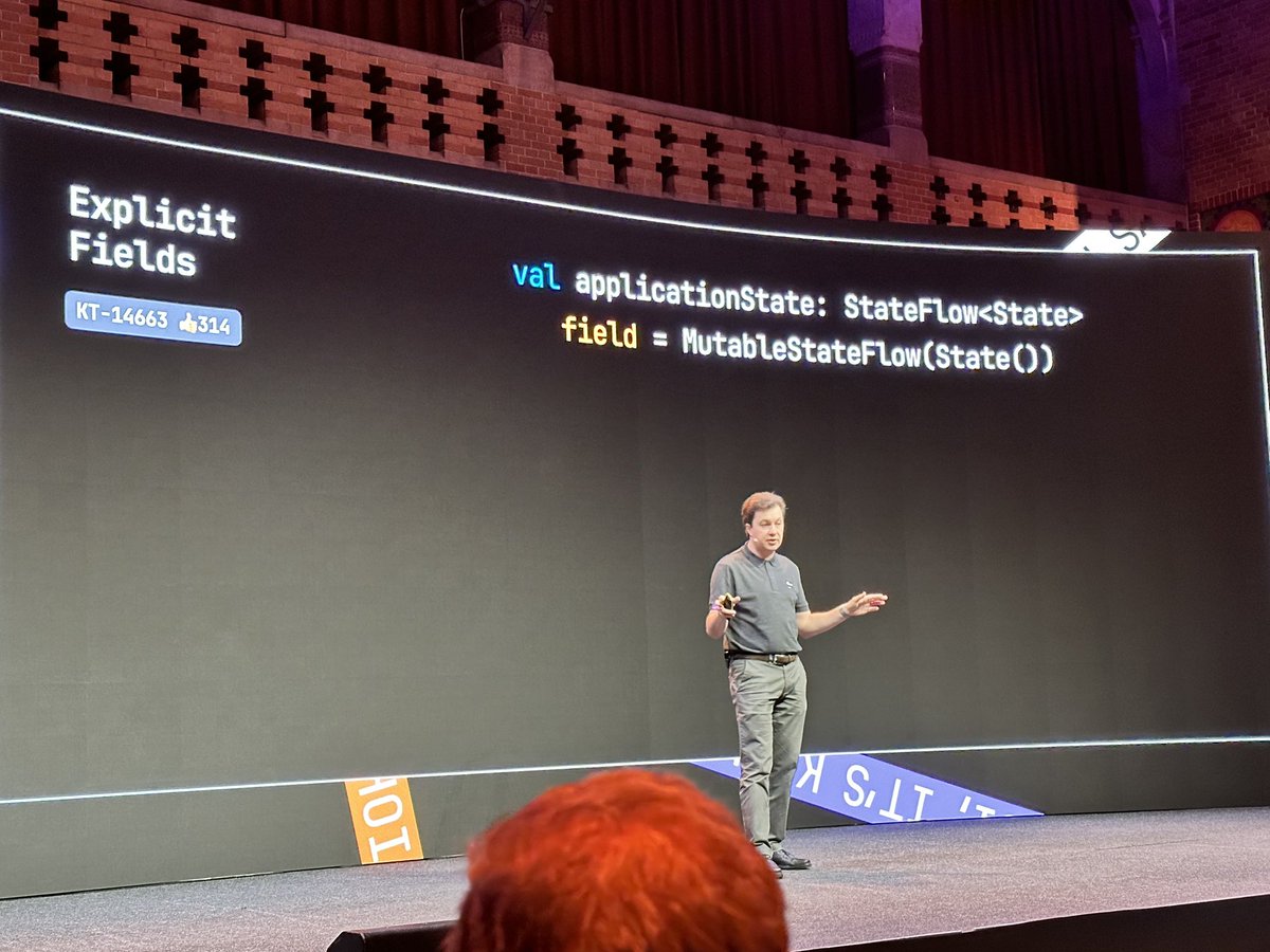 sebi_io's tweet photo. “No more boilerplate” — Explicit fields makes proper work with mutable structures and exposing read-only views a breeze. Loving this already — Hot Flows will be much smoother with this. https://t.co/SrWe5FHo63