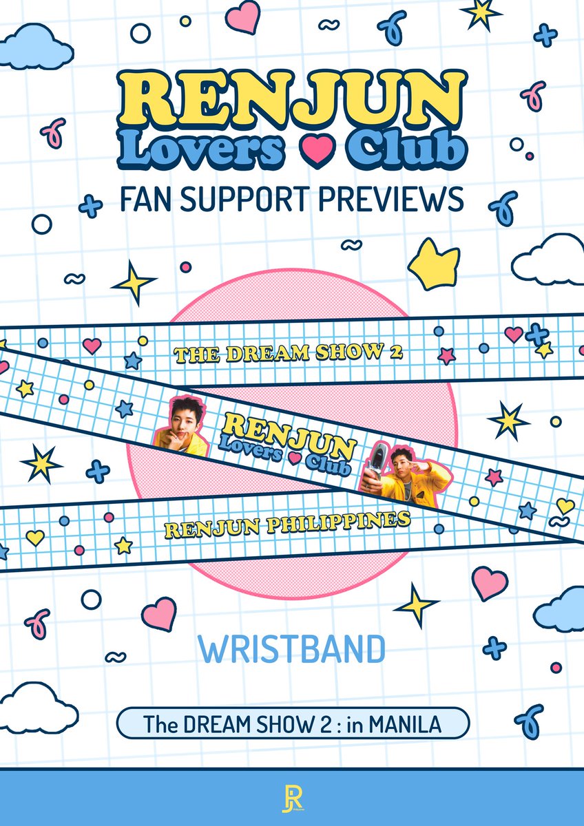 renjunph's tweet photo. ◍ RENJUN'S LOVER ♡ CLUB ୭̥*

⤷ Fan support for #TDS2inMNL .ᐟ

               FABRIC WRISTBAND 
                           •┈୨♡୧┈• 

๑ Strictly 1:1  
๑ Day 1 &amp; 2
๑ Time and Loc: TBA

See you there ...♡

#RENJUN #런쥔 #NCTDREAM  
#RENJUNLOVERSCLUB #THEDREAMSHOW2_in_MANILA https://t.co/S6lDaLihJR
