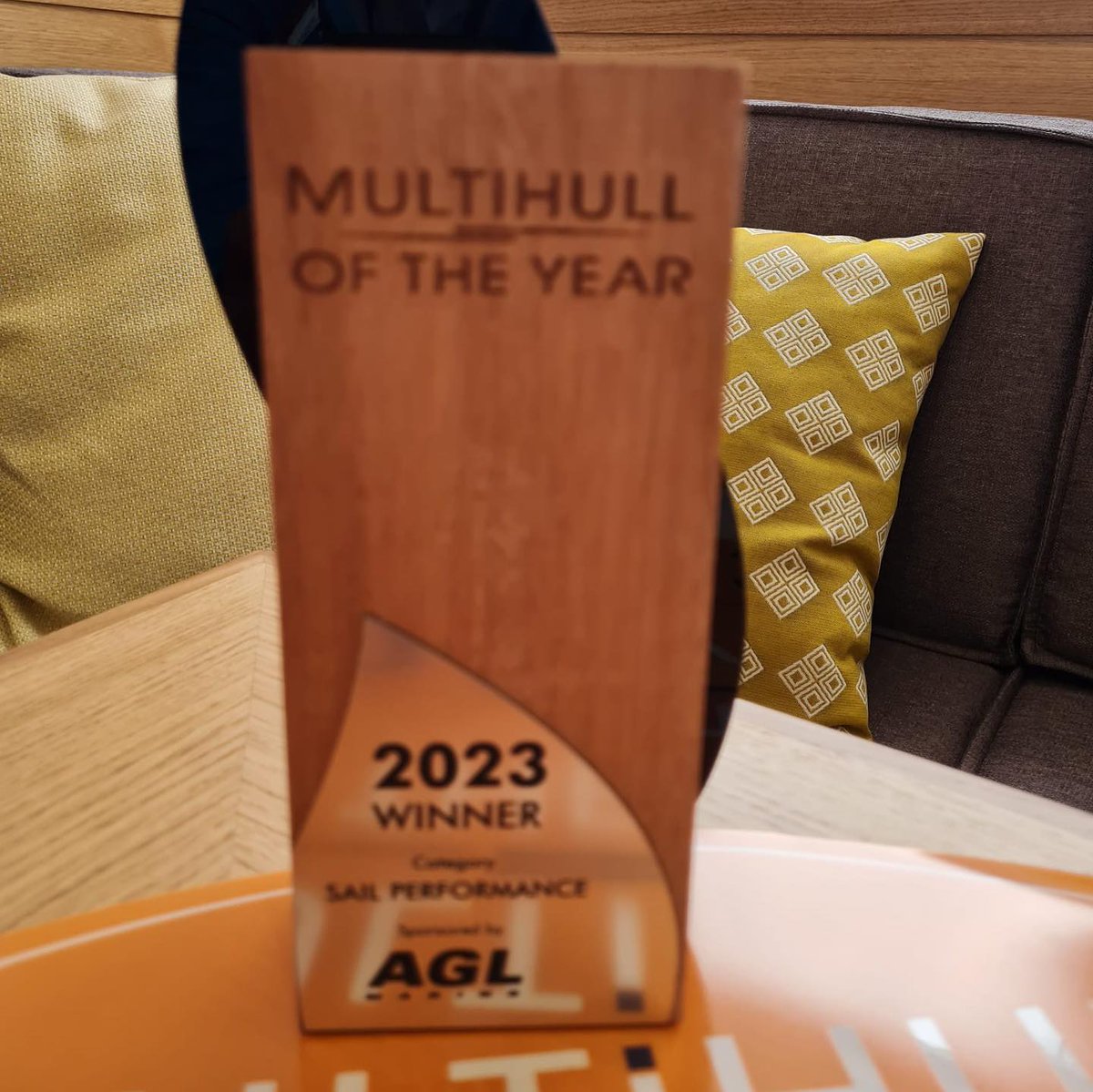CCatamarans's tweet photo. 🏆 Nous sommes très heureux et fiers de vous annoncer que notre fabuleux catamaran C-CAT 48 a gagné le prix du Multicoque de l’année 2023 dans la catégorie "Voile Sportive".
Merci à tous pour votre soutien !
@MultihullsWorld  #CCAT48 #Ccatamarans #MultihulloftheYear2023 https://t.co/07O5LFslst