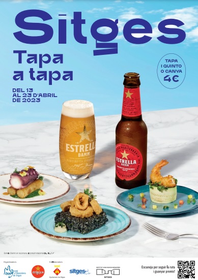 TastantCat's tweet image. Torna la primavera i amb ella la ruta de tapes a Sitges, un dels  municipis més espectaculars de la costa catalana. Del 13 al 23 d’abril  2023 se celebra l´edició de primavera de Sitges Tapa a Tapa.
tastantcatalunya.cat/actualitat/sit…