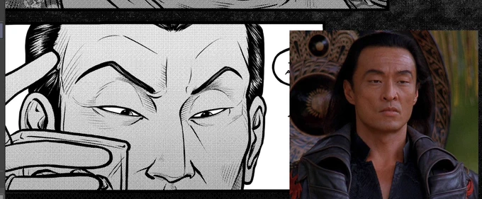 A fun thing about this comic is that if you open the files, the layers are full of hidden photos of Cary-Hiroyuki Tagawa that I was stealing expressions from https://t.co/kVfOaVJHXp 