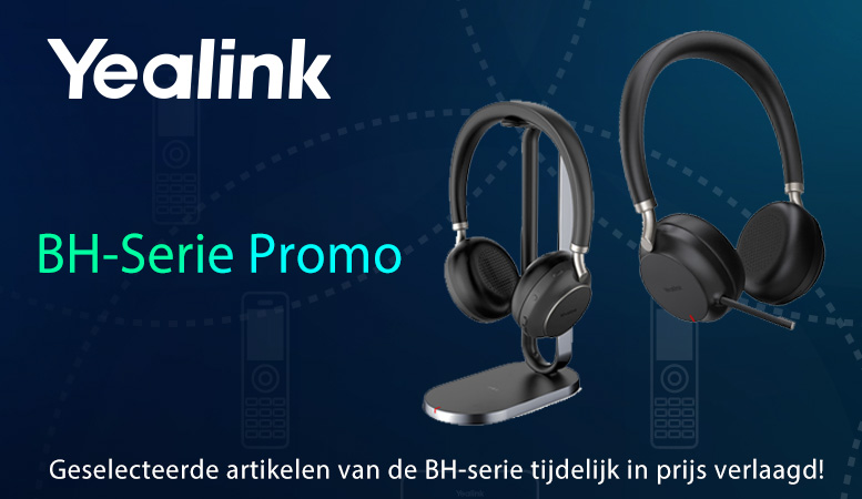 Yealink verlaagt de brutoprijzen van de BH-serie draadloze headsets t/m 30 september 2023! Bekijk de actiepagina voor een overzicht van alle deelnemende modellen en de actieprijzen: bit.ly/3UsY2cm