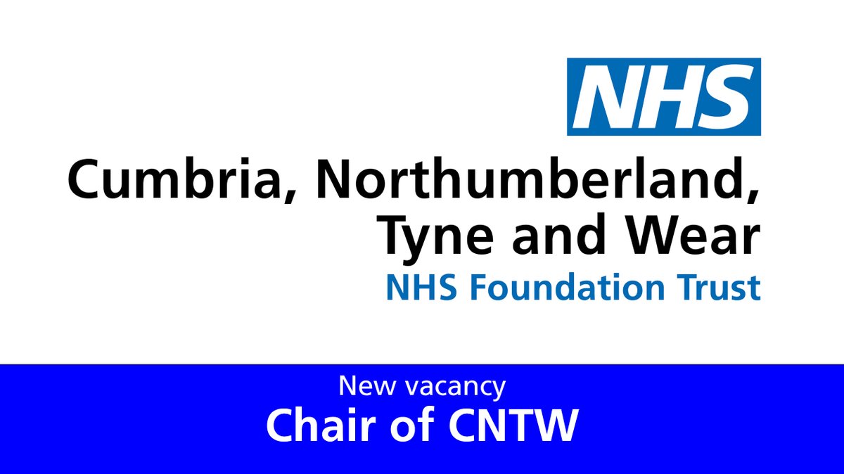 CNTWNHS's tweet photo. Ken Jarrold CBE is standing down as the Chairman of our Trust in September 2023. Should you be interested in this role, contact us for more information.  
Details in the advert below.
https://t.co/B60XnPrtjL

Closing: 17 May 2023

#NHSChairman #Newvacancy #NHSJobs #CNTWJobs https://t.co/5QIkZKEgUq