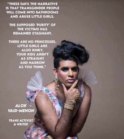 Dear women,

This is who you're letting into women's spaces - and yes, this is the voice of the movement. These men are paid to talk about this subject in universities. Some of them are professors.