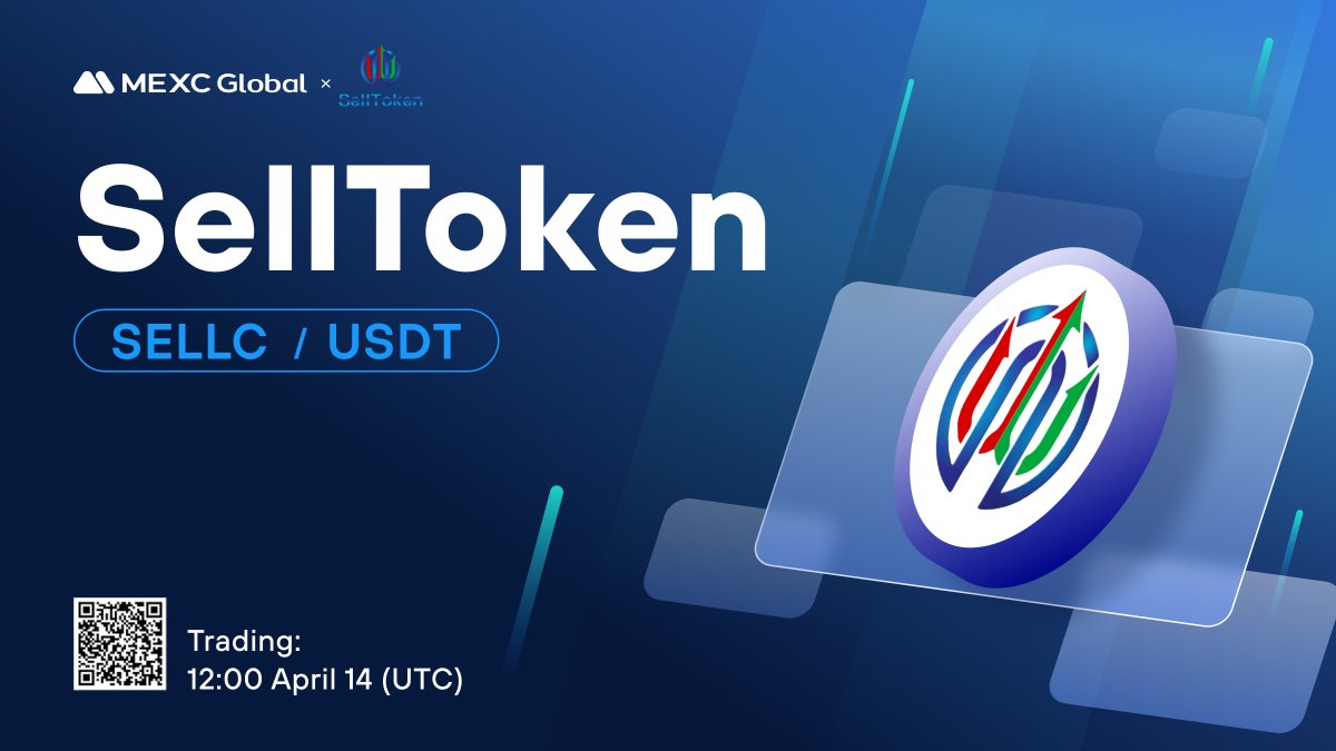 MEXC's tweet photo. Happy to announce that the @TrustTheTrident Kickstarter has concluded and $SELLC will list on @MEXC_Global!    

🔹Deposit: Opened     
🔹SELLC/USDT Trading in the Innovation Zone: Apr 14, 12:00 (UTC)        

Details: https://t.co/2wlHtY5wCg

#SellToken #MEXC https://t.co/DNskwd8ksa