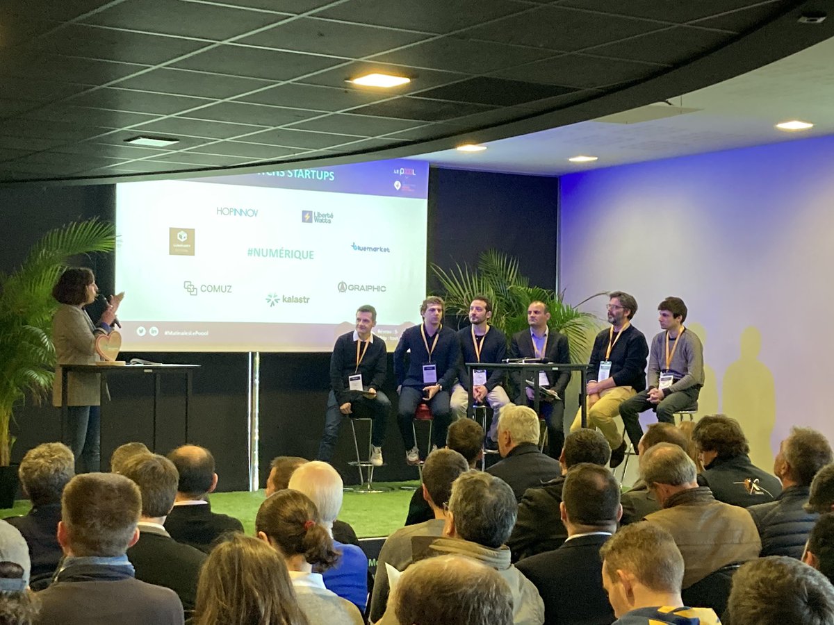 🤩 On y est ! Les créateurs sont dans les starting-block pour pitcher à la Matinale devant plus de 250 participants curieux de découvrir les nouveaux projets du territoire 😀
Let’s gooo 💪 #MatinalesLePoool #startups #innovation #innovationvertueuse