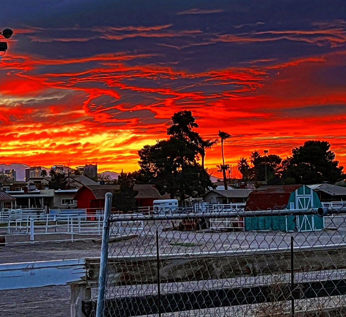No one does sunsets like Las Vegas