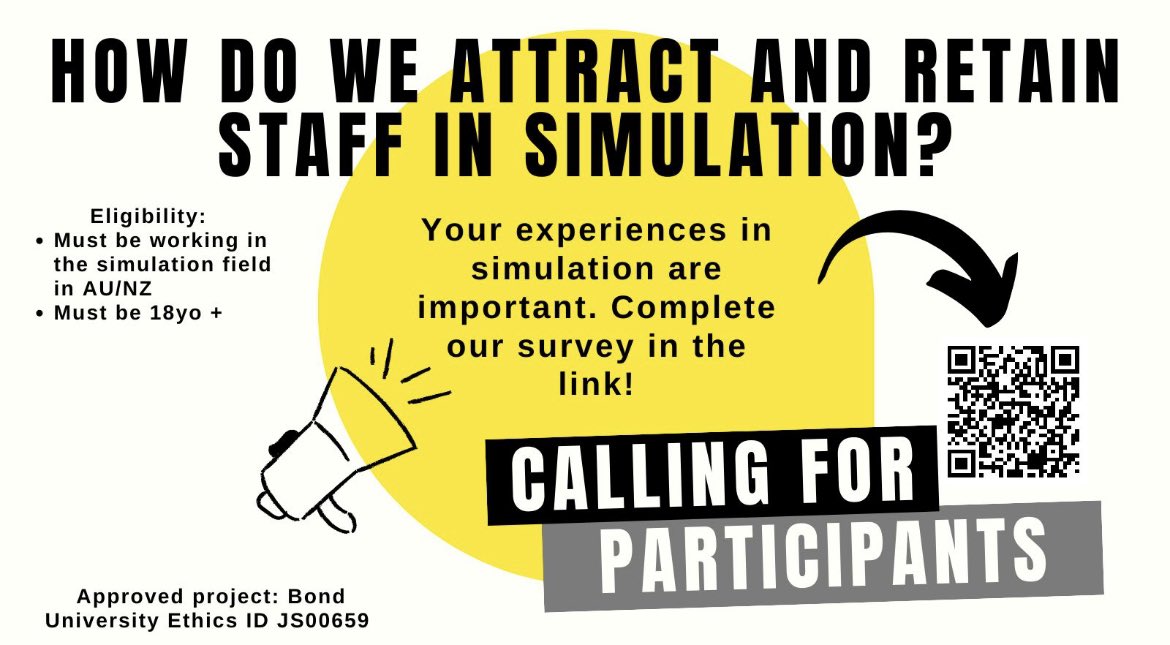 Simulation Australasia’s “Women in Sim”, have created a 20 – 30 minute survey that explores equity and socio-cultural diversity in industries that use simulation. lnkd.in/grDFNCut

<a href="/EricaSouthgate/">🐨Peace&Respect4ThePlanet</a>