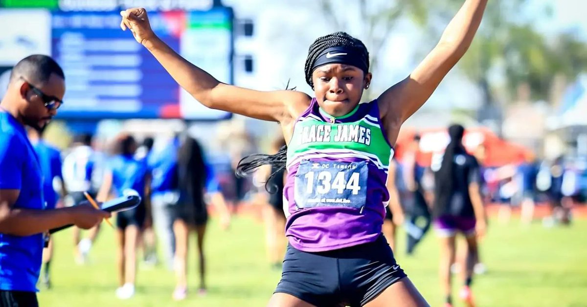 CoachMondell's tweet photo. @STEAM_GEMS 👑💪
Congradulations to Grace James Girl's Track &amp; Field Team for winning and placing top three at the JCPS Middle School meet 4/10/23

Grace James placed overall.

8th Grade Division: 1st place
7th Grade Division: 1st place
6th Grade Division 3rd place

Great Job https://t.co/Xb9Z6U1n4F