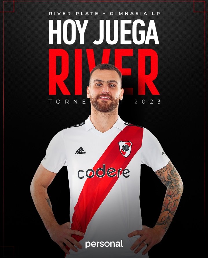 HOY juega river vs gimnasia 🔴⚪🔴